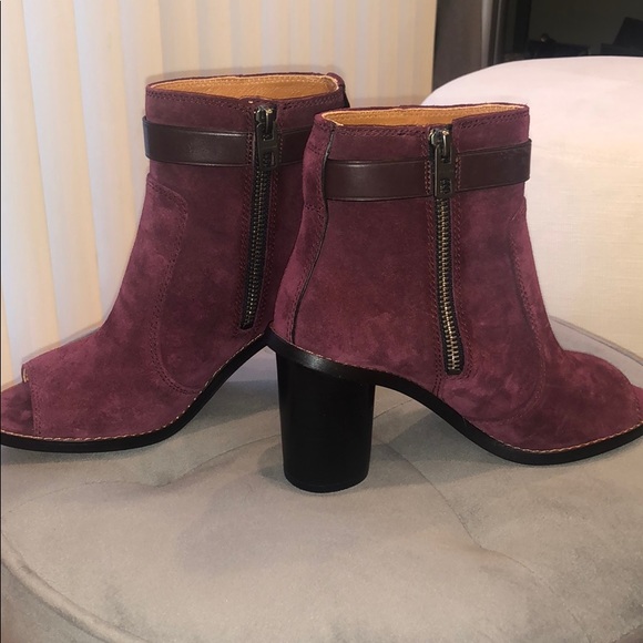 Coach high heel boots with open toe - Picture 4 of 5